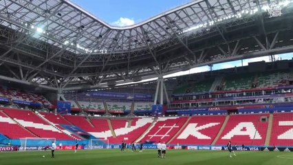 Les Bleus avant France-Australie à Kazan