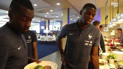 Lendemain de qualification au camp de base des Bleus
