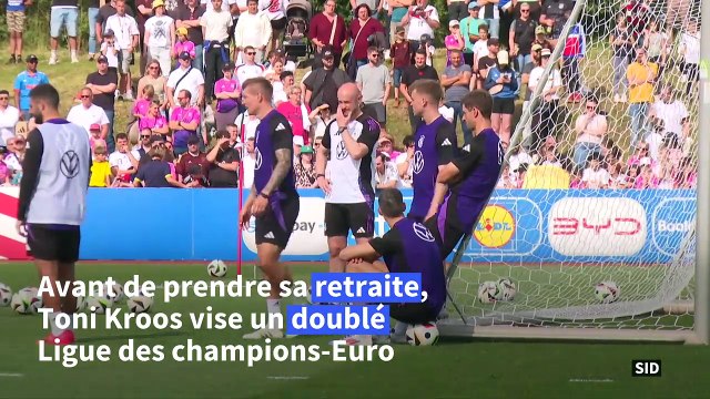 Football: Kroos rêve d'un doublé Ligue des champions-Euro pour finir sa carrière