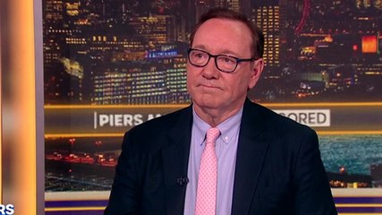 Kevin Spacey describes past behaviour as ‘handsy’ as he is grilled by Piers Morgan