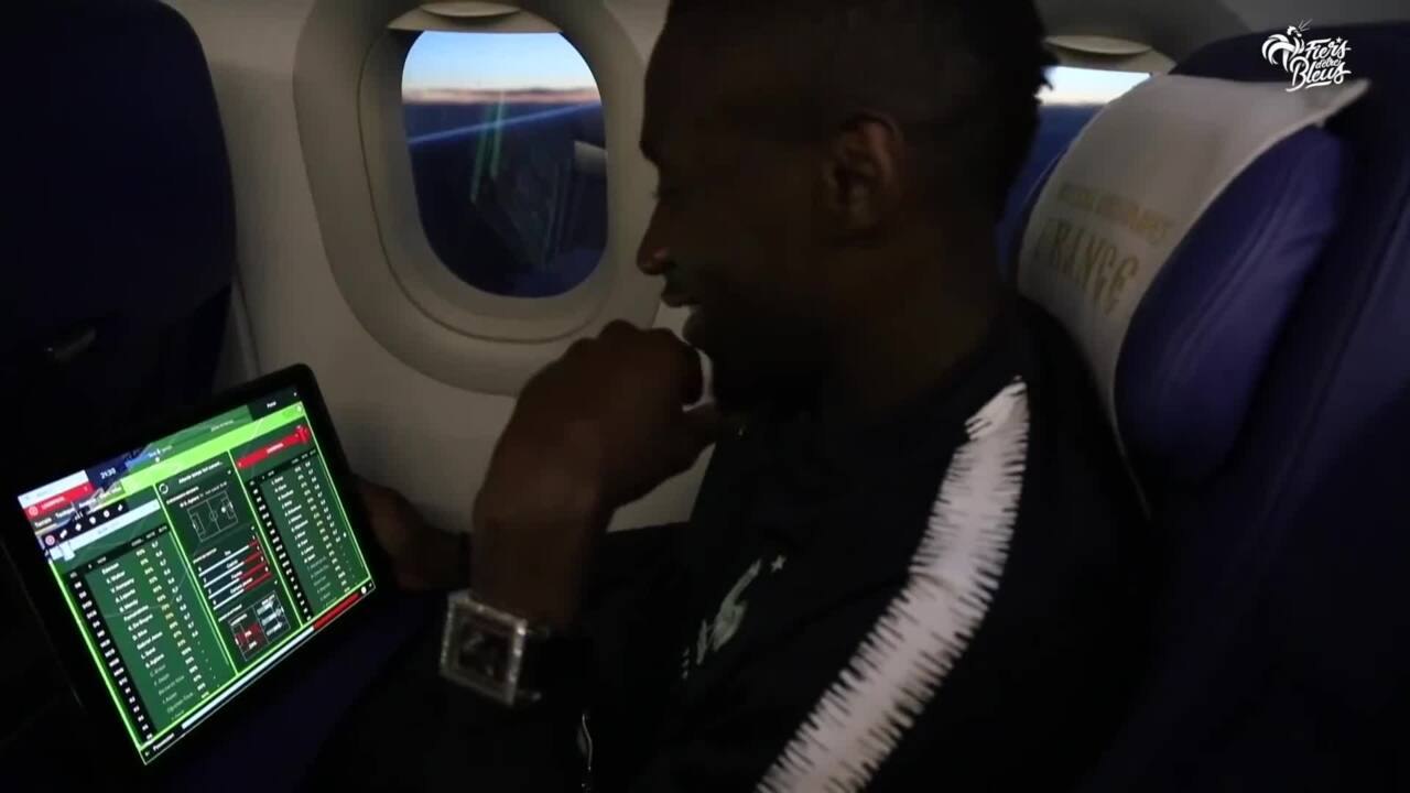 Le voyage des Bleus après la victoire contre le Pérou (1-0)