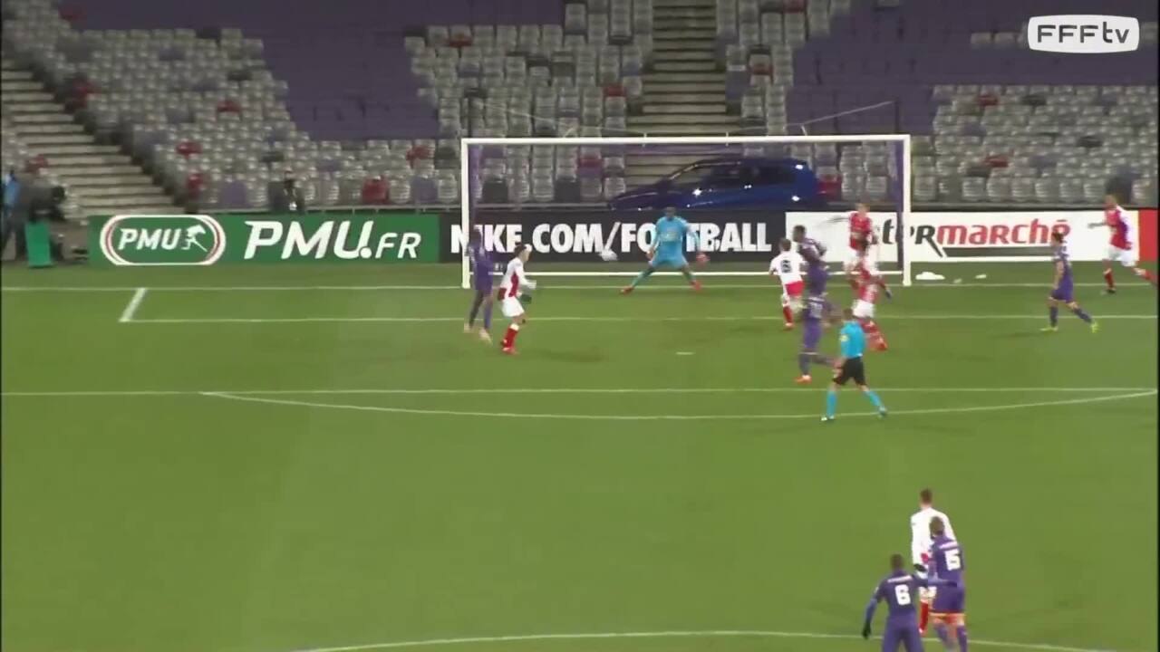 16es de finale Toulouse FC-Stade de Reims (4-4, 4 tab à 3) le résumé, Coupe de France