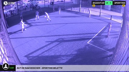 But de Rémi BOSCHER - SPORTING BELETTE