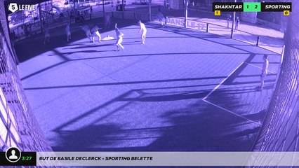 But de BASILE DECLERCK - SPORTING BELETTE