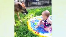 Funny Babies Playing With Water __ Baby Outdoor Videos (1)