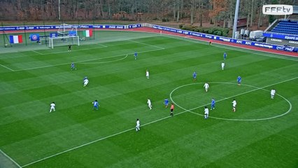 U17, amicaux France-Italie (3-0 et 1-2), le résumé