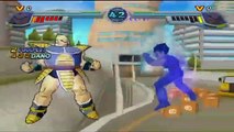 Dragon Ball Z: Infinite World PS2 - Vegeta GT SS VS Nappa #dragonballgame #dbgt RJ ANDA