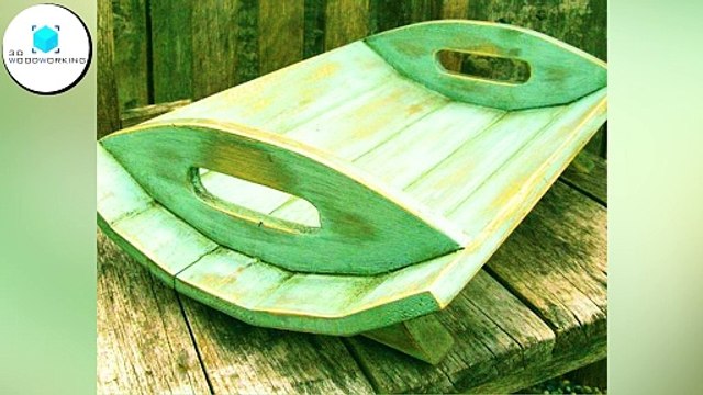 30 Woodworking Serving Trays Ideas | 30 Woodworking Trays DIY Projects