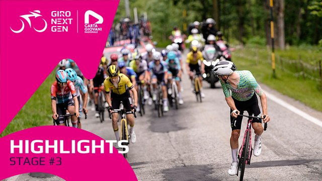 Giro Next Gen 2024 | Stage 3: Highlights