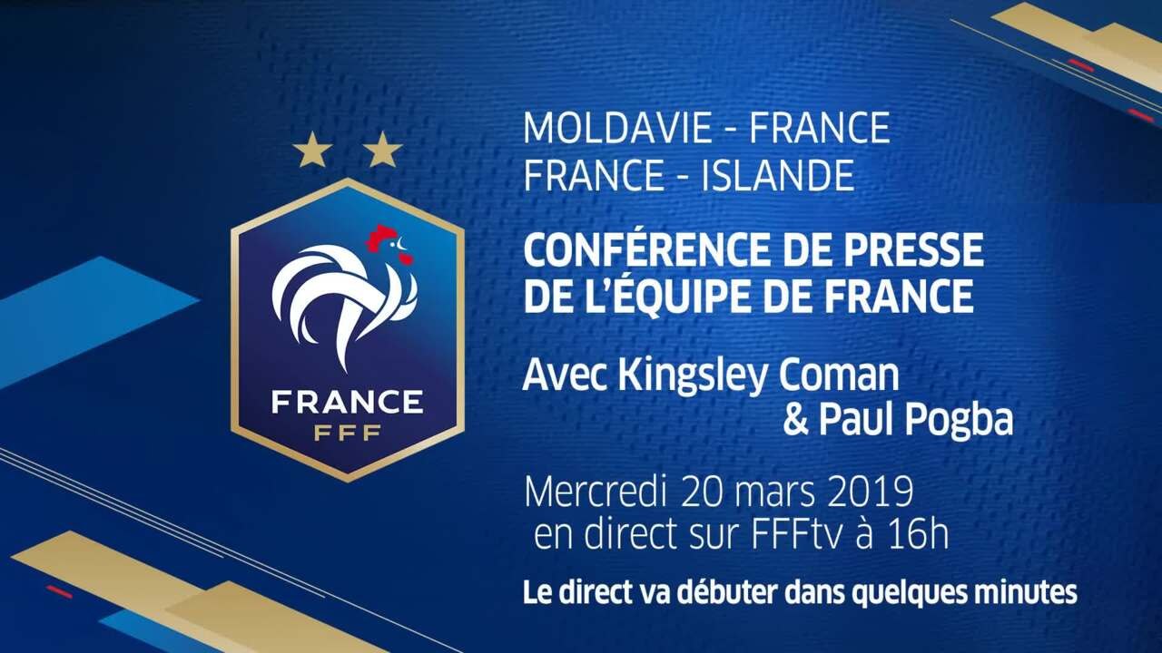 La conférence de presse de Coman et Pogba en replay