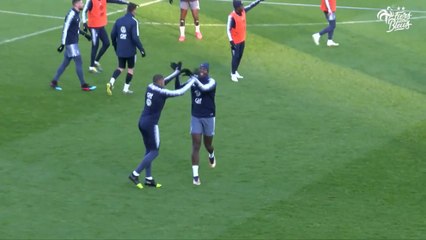 Opposition pour les Bleus à Clairefontaine, Equipe de France