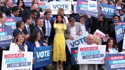 Sunak presenta su programa electoral con menos impuestos y  más gastos en Defensa