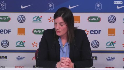 Les 23 joueuses pour France-Japon et France-Danemark