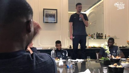 La chanson des trois nouveaux Bleus