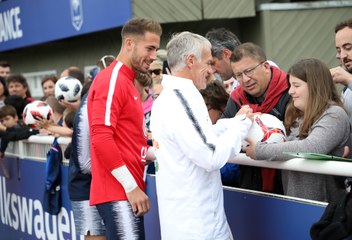 A la rencontre des supporters à Clairefontaine