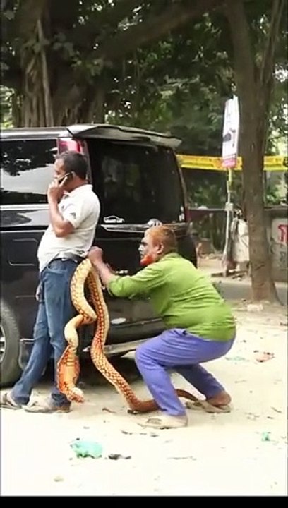 KING COBRA SNAKE PRANK ON GRANDPA Part 47 !  EMTIAZ BHUYAN#Shorts