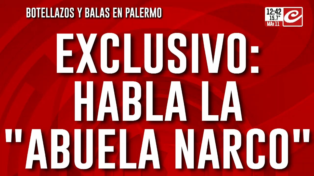 Habló la "abuela narco": "Me encontraron 25 gramos y el resto me lo plantaron"