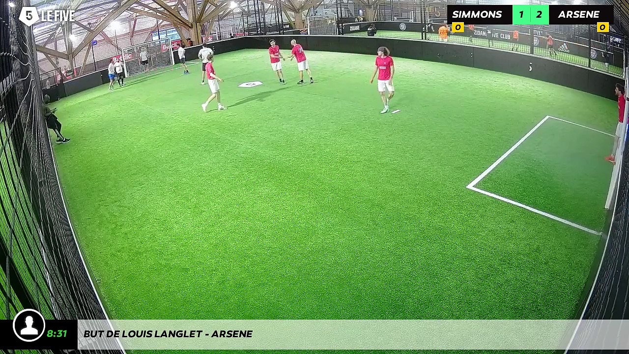 But de Louis Langlet - ARSENE