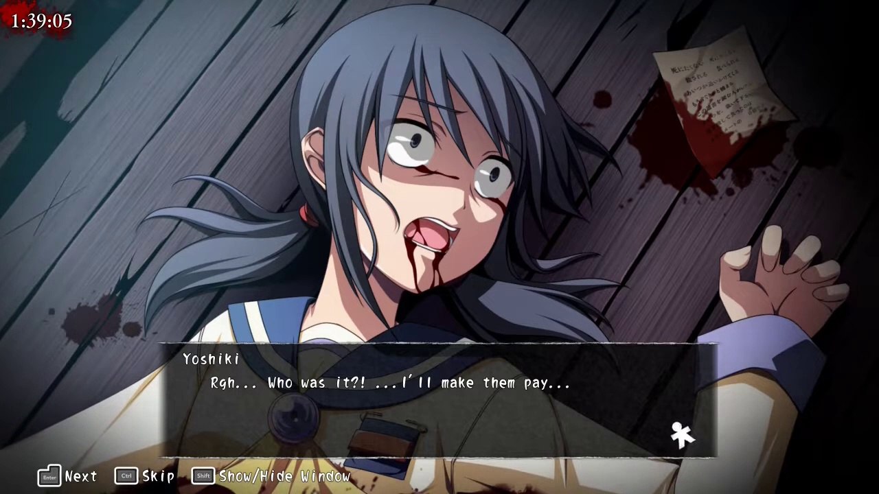 Corpse Party (2021) chapter 2 all endings