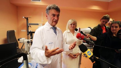 Katowice - Laser w Szpitalu Kolejowym