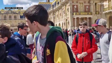 شاهد: حريق يندلع في قصر فرساي أحد أهم المعالم الأثرية بفرنسا