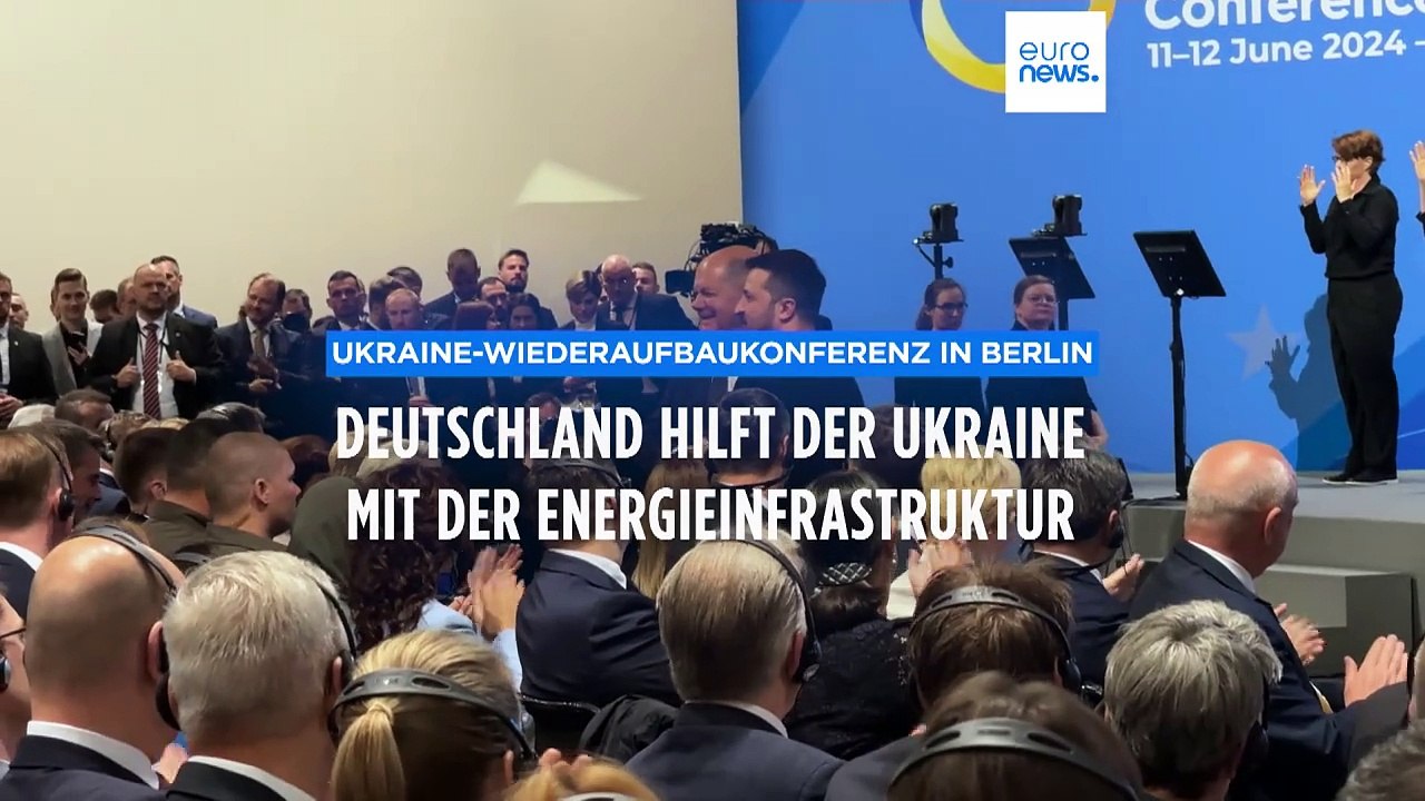 Ukraine wiederaufbauen: Scholz will Energieinfrastruktur reparieren