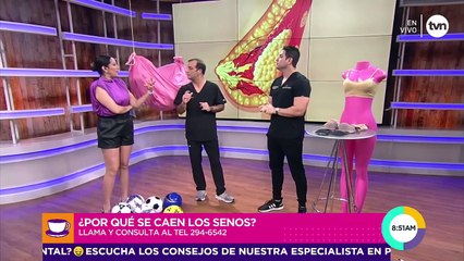 Cita médica: ¿Por qué se caen los senos?