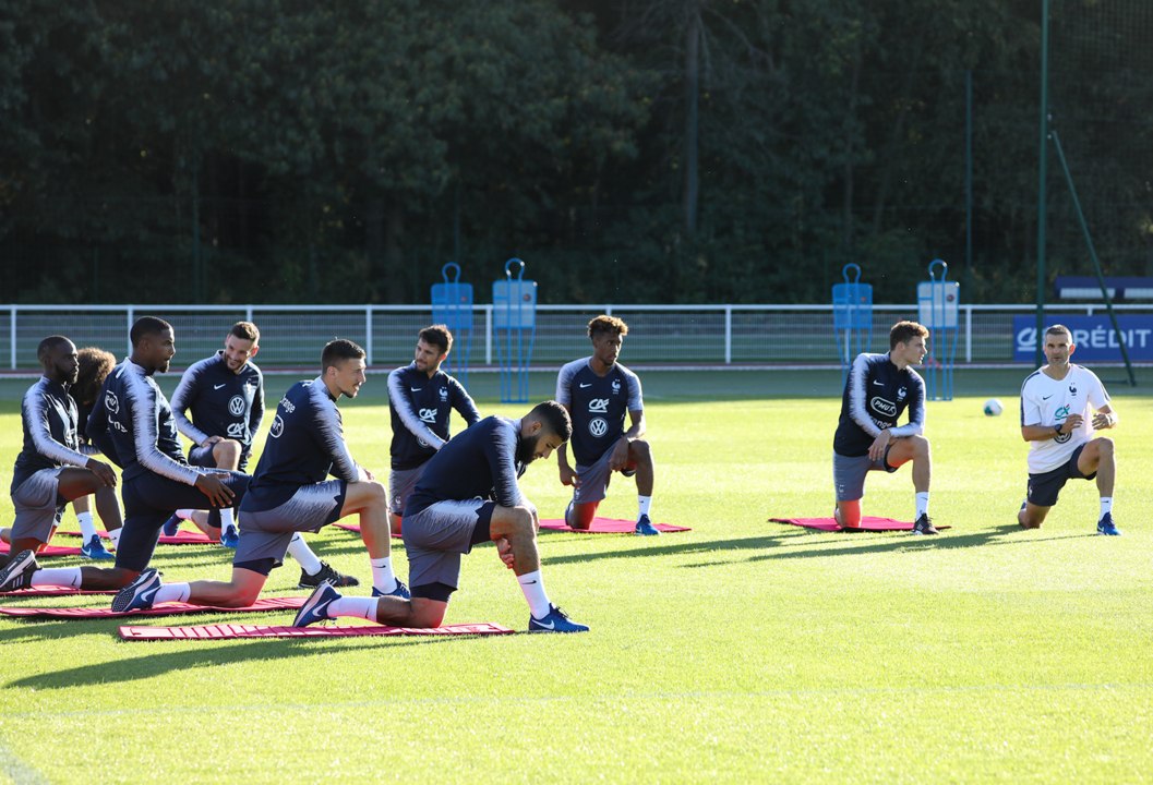 RASSEMBLEMENT SEPT 19 | Entraînement et récupération pour les Bleus