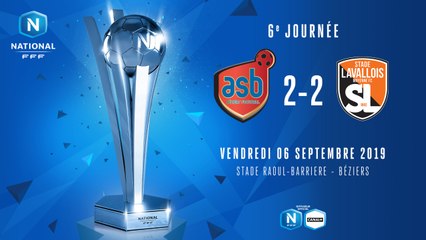 J6 | AS Béziers - Stade Lavallois (2-2)