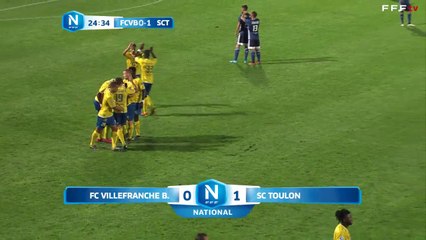 Ouverture du score pour Toulon !