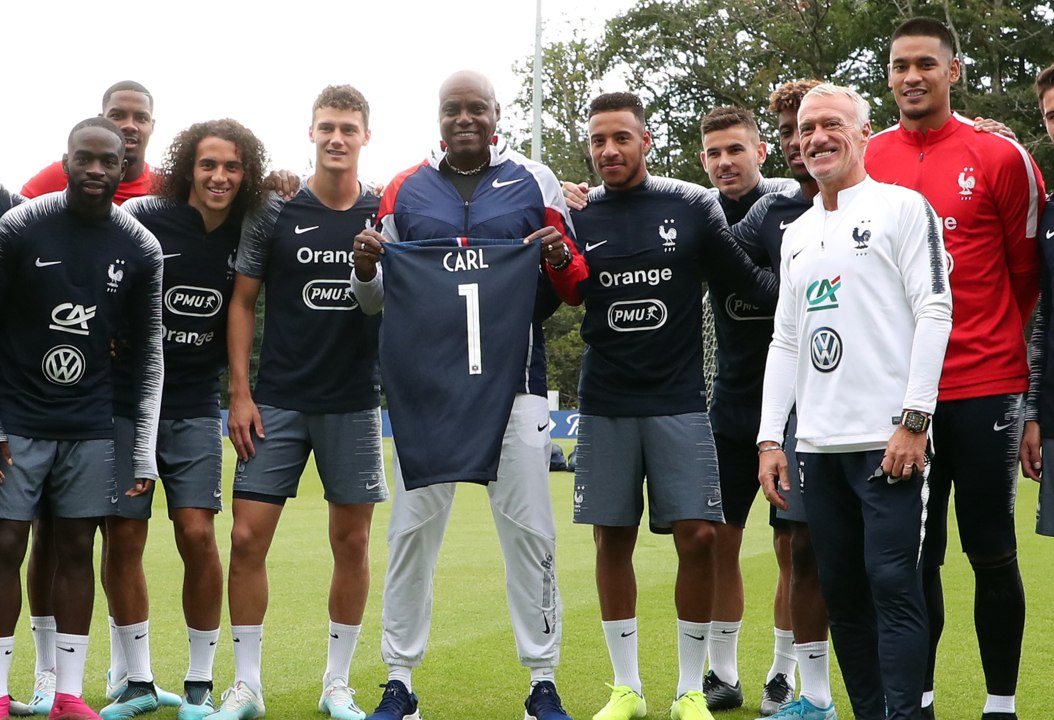 Mercredi 4/09 | La légende d’athlétisme Carl Lewis avec les Bleus !