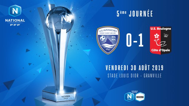 J5 | US Avranches MSM - US Boulogne CO (0-1)
