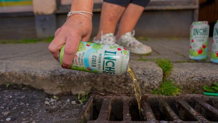 Village shop pours famous cider down the drain over 'stolen' brand name