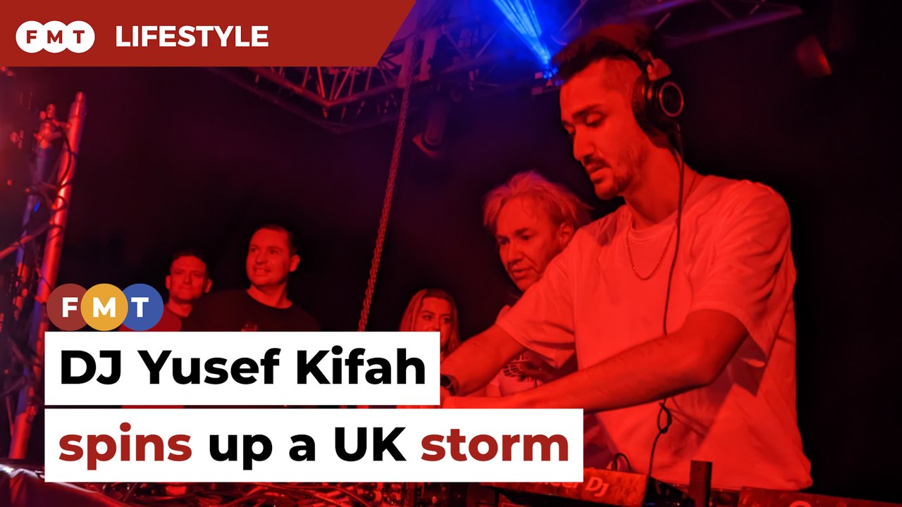 DJ Yusef Kifah spins up a storm in the UK