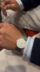 Audemars Piguet Genève croisée par hasard chez @evelineconcept au poignet d’un passionné passé sur Tocantes il y’a 3 ans ! Le monde est petit ✌️