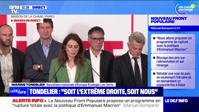 Législatives 2024: Marine Tondelier annonce que le Nouveau Front populaire abrogera la réforme des retraites dans les 15 jours