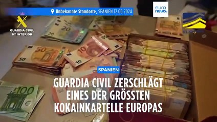8 Tonnen Kokain: Guardia Civil zerschlägt eines der größten Kokainkartelle Europas