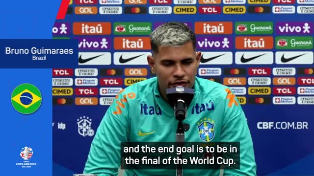 A Copa América title puts us closer to our ultimate goal, the 2026 World Cup final - Bruno Guimaraes
