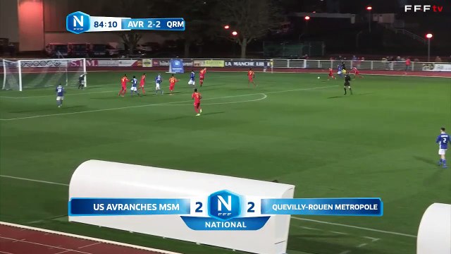 L'US Avranches MSM 3 - 2 face à QRM !