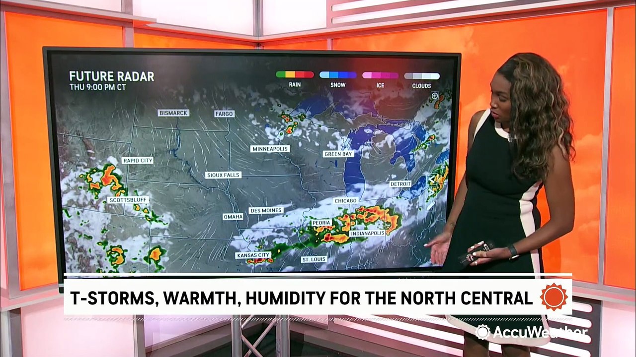Thunderstorms in store for the Midwest