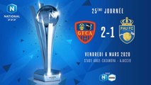 J25| GFC Ajaccio – Pau FC (2-1), le résumé | National 2019-2020