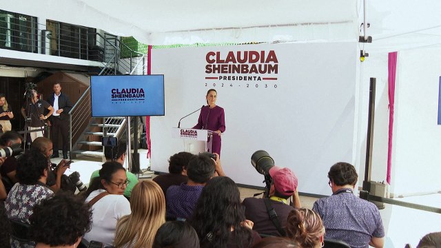 Presidenta electa de México busca calmar a inversionistas, ante temores por reformas