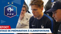 Stage a Clairefontaine avant la eNations Cup
