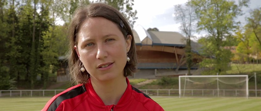 Football Amateur, portrait de bénévole avec Bérangère Ginhoux du FC Roche Saint Genest