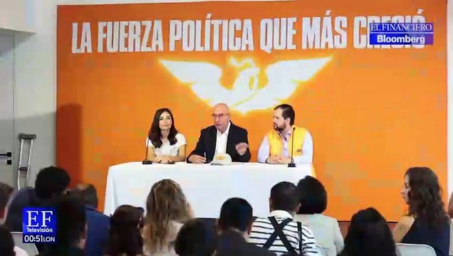 Líder del MC considera a Jorge Álvarez Máynez como buen sucesor