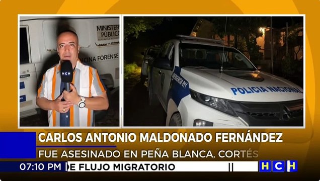De varios impactos de bala matan a un hombre en Peña Blanca, Cortés