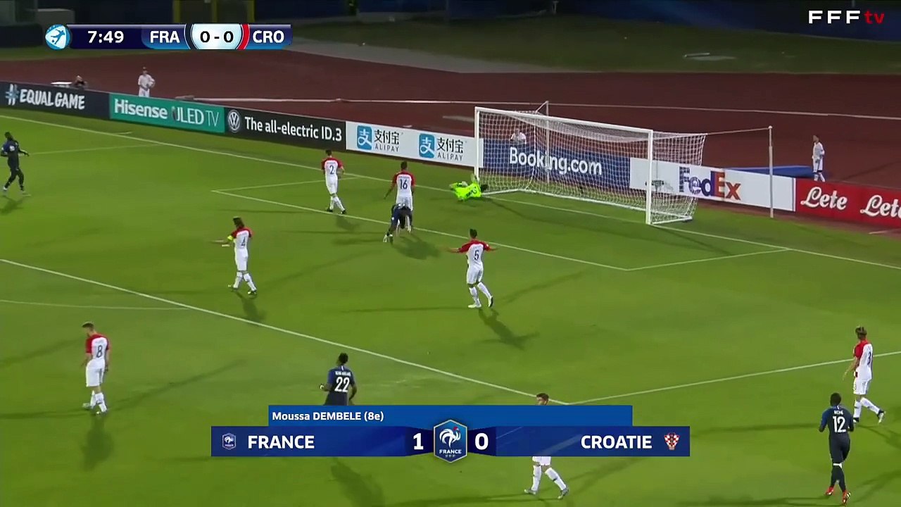 France-Croatie Espoirs (1-0), resume et reactions I FFF 2019