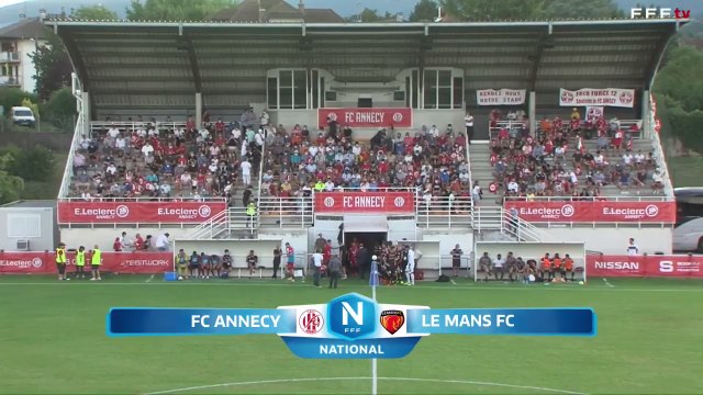 J1 I FC Annecy - Le Mans FC (3-3) en replay