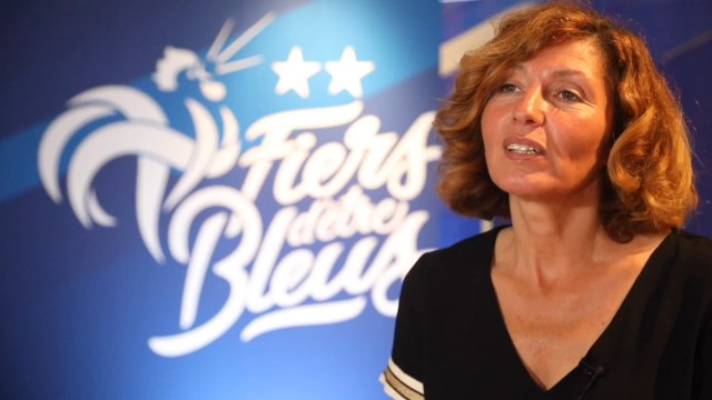 Dans les vestiaires de la DAG avec Sandrine