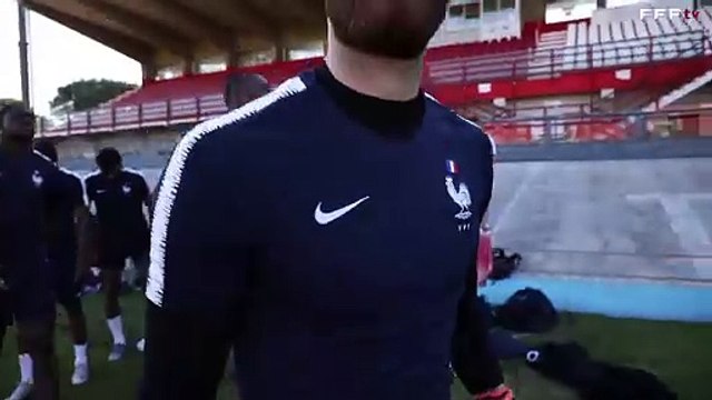 Espoirs - veille de France-Roumanie avec les gardiens I FFF 2019